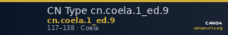 CN Type cn.coela.1_ed.9 — CANOA