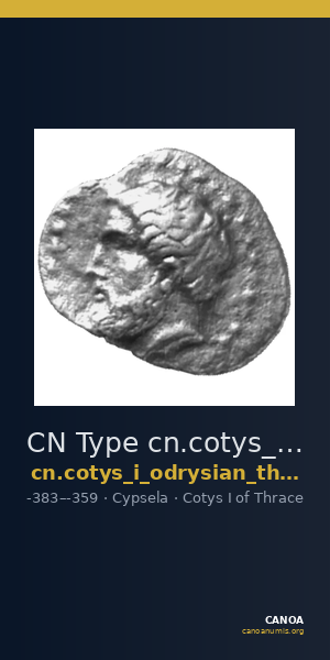 CN Type cn.cotys_i_odrysian_thrace.1_ed.1 — CANOA
