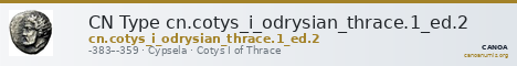 CN Type cn.cotys_i_odrysian_thrace.1_ed.2 — CANOA