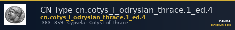 CN Type cn.cotys_i_odrysian_thrace.1_ed.4 — CANOA