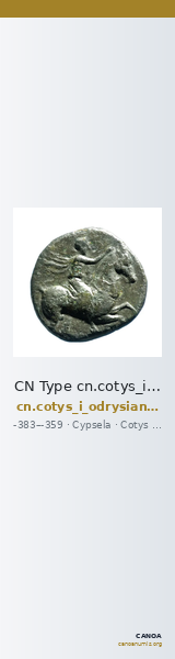 CN Type cn.cotys_i_odrysian_thrace.1_ed.7 — CANOA