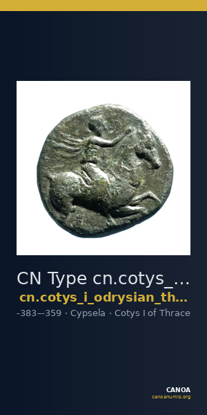 CN Type cn.cotys_i_odrysian_thrace.1_ed.7 — CANOA
