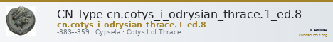 CN Type cn.cotys_i_odrysian_thrace.1_ed.8 — CANOA