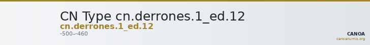 CN Type cn.derrones.1_ed.12 — CANOA