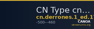 CN Type cn.derrones.1_ed.17 — CANOA