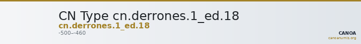 CN Type cn.derrones.1_ed.18 — CANOA
