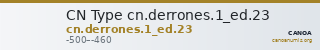 CN Type cn.derrones.1_ed.23 — CANOA