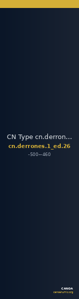 CN Type cn.derrones.1_ed.26 — CANOA