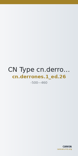 CN Type cn.derrones.1_ed.26 — CANOA