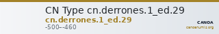 CN Type cn.derrones.1_ed.29 — CANOA