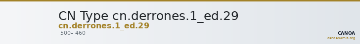 CN Type cn.derrones.1_ed.29 — CANOA
