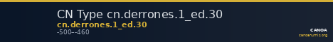 CN Type cn.derrones.1_ed.30 — CANOA