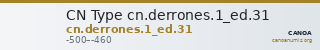 CN Type cn.derrones.1_ed.31 — CANOA