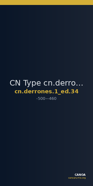 CN Type cn.derrones.1_ed.34 — CANOA