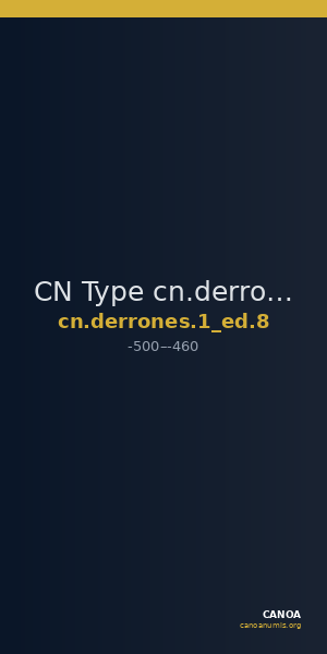 CN Type cn.derrones.1_ed.8 — CANOA