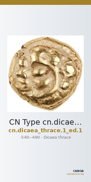 CN Type cn.dicaea_thrace.1_ed.1 — CANOA