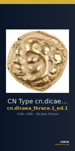 CN Type cn.dicaea_thrace.1_ed.1 — CANOA