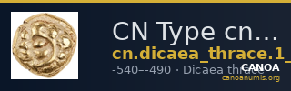 CN Type cn.dicaea_thrace.1_ed.1 — CANOA