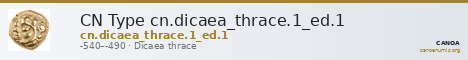CN Type cn.dicaea_thrace.1_ed.1 — CANOA