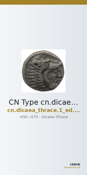CN Type cn.dicaea_thrace.1_ed.10 — CANOA