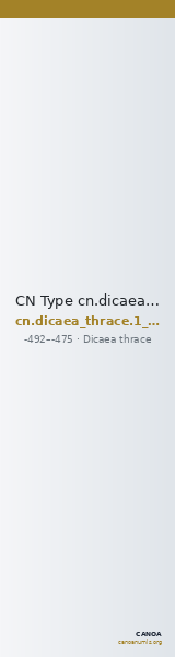 CN Type cn.dicaea_thrace.1_ed.11 — CANOA