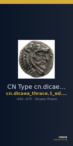 CN Type cn.dicaea_thrace.1_ed.12 — CANOA