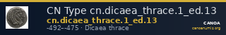 CN Type cn.dicaea_thrace.1_ed.13 — CANOA