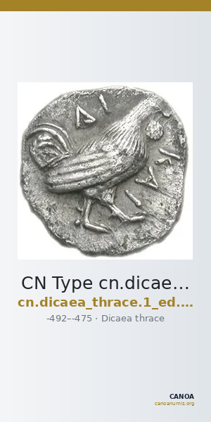 CN Type cn.dicaea_thrace.1_ed.17 — CANOA