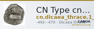 CN Type cn.dicaea_thrace.1_ed.18 — CANOA