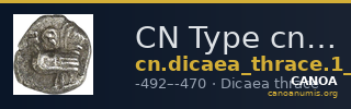 CN Type cn.dicaea_thrace.1_ed.18 — CANOA