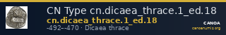 CN Type cn.dicaea_thrace.1_ed.18 — CANOA