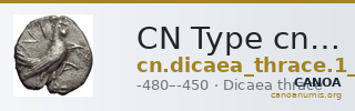 CN Type cn.dicaea_thrace.1_ed.19 — CANOA