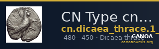 CN Type cn.dicaea_thrace.1_ed.19 — CANOA