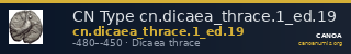 CN Type cn.dicaea_thrace.1_ed.19 — CANOA