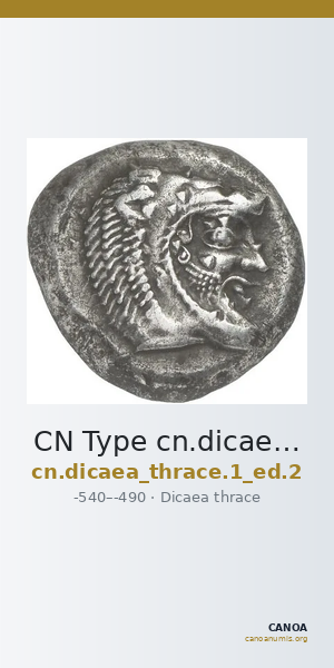 CN Type cn.dicaea_thrace.1_ed.2 — CANOA