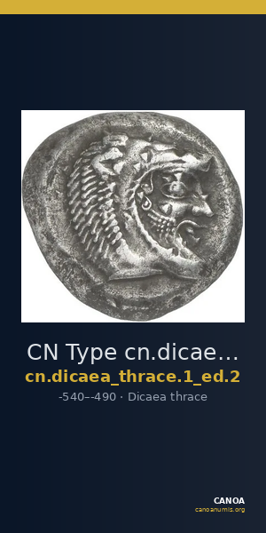 CN Type cn.dicaea_thrace.1_ed.2 — CANOA