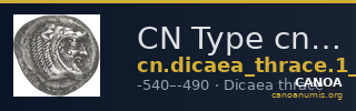 CN Type cn.dicaea_thrace.1_ed.2 — CANOA