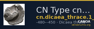 CN Type cn.dicaea_thrace.1_ed.20 — CANOA