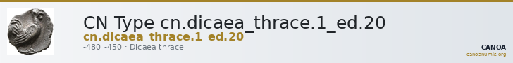 CN Type cn.dicaea_thrace.1_ed.20 — CANOA
