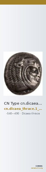 CN Type cn.dicaea_thrace.1_ed.3 — CANOA