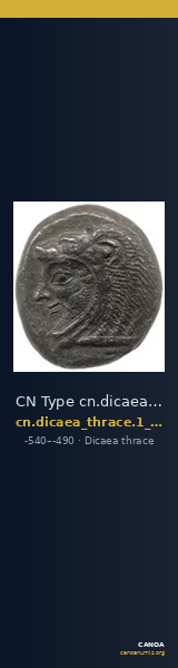 CN Type cn.dicaea_thrace.1_ed.4 — CANOA
