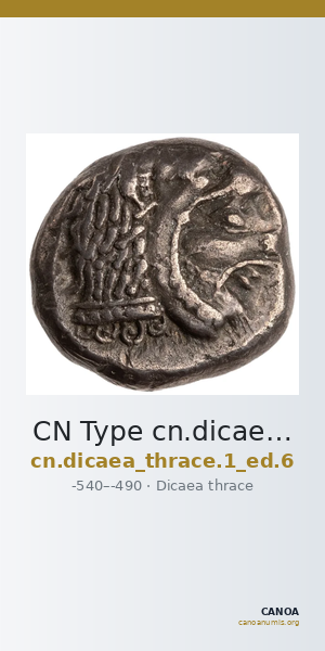 CN Type cn.dicaea_thrace.1_ed.6 — CANOA