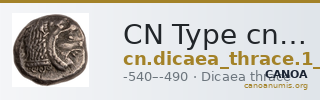 CN Type cn.dicaea_thrace.1_ed.6 — CANOA