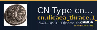 CN Type cn.dicaea_thrace.1_ed.6 — CANOA