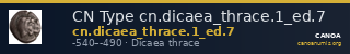 CN Type cn.dicaea_thrace.1_ed.7 — CANOA