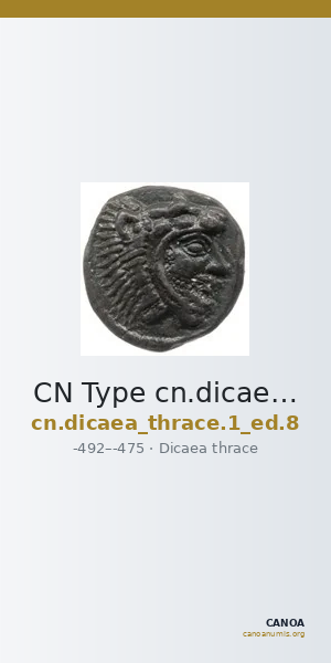 CN Type cn.dicaea_thrace.1_ed.8 — CANOA