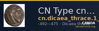 CN Type cn.dicaea_thrace.1_ed.9 — CANOA