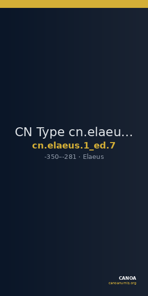 CN Type cn.elaeus.1_ed.7 — CANOA