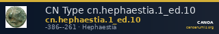 CN Type cn.hephaestia.1_ed.10 — CANOA