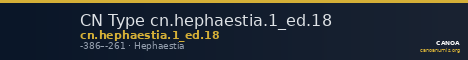 CN Type cn.hephaestia.1_ed.18 — CANOA